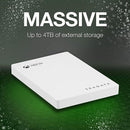 Seagate Game Drive for Xbox Game Pass Special Edition 2TB STEA2000417 - White - Brand New