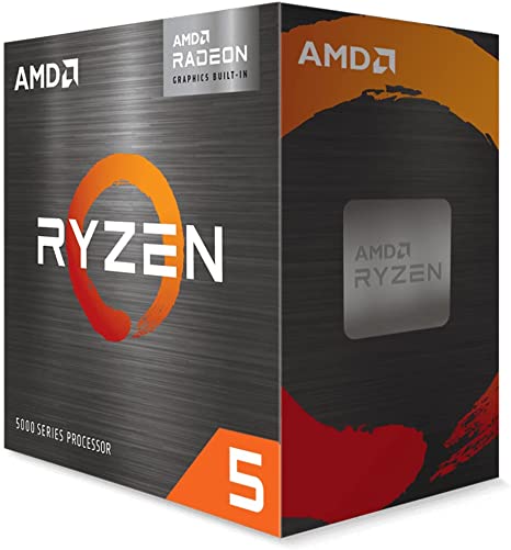 AMD Ryzen 5 5600G 6-Core 12-Thread Unlocked Processor Radeon Graphics - Black Like New