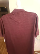 LONDON FOG SHORT SLEEVE GOLF/BUSINESS SHIRT SIZE MEDIUM - MAROON - Brand New