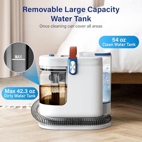 Portable Carpet Cleaner Machine, Carpet Shampooer, 15Kpa Upholstery Cleaner - Like New