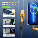 YISH Multi Charging Cable 4-in-1, 6Ft Fast Charging Cable Universal Charging - Like New