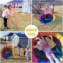 Hishine Swing Stand for Porch Outdoor Heavy Duty Swing Frame Full Steel Metal - Brand New