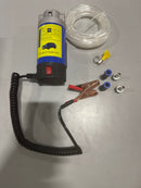 GENERIC 12V OIL EXTRACTOR PUMP 100W, ENGINE OIL EXTRACTOR PUMP - BLACK/BLUE - Like New