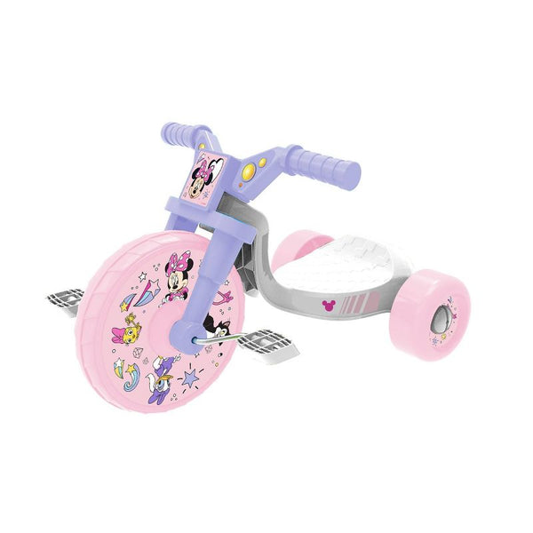 MINNIE MOUSE 10" FLY WHEEL KIDS' TRICYCLE WITH ELECTRONIC SOUND - PINK/PURPLE - Like New