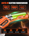 LKCTB ELECTRIC CARDBOARD CUTTER SCISSORS LED LIGHT 2600MAH LIGHT ORANGE - Like New