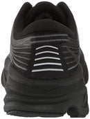 HOKA ONE ONE BONDI 7 - MENS SHOES - SIZE 9 - COLOR BLACK/BLACK - 1110518 - Like New