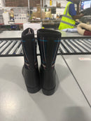 DKSUKO RAIN BOOT - SIZE: WOMEN 8 - BLUE PLAID - Like New