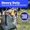 DURASACK HEAVY DUTY STORAGE TOTE BAG 22-GALLON CAPACITY BB-1619 - GRAY - Like New