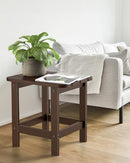 Upstreman Home Adirondack Side Table, 19" x 15" x 18" HIPS T1 Max - Coffee - Like New