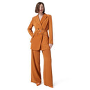 DEE OCLEPPO WOMEN'S JUNIPER WIDE LEG PANT WITH UTILITY POCKETS - SIZE 8 - SUGAR - Brand New