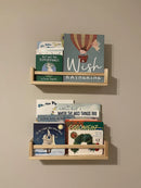 GENERIC FLOATING SHELVES, BURLYWOOD NURSERY BOOK SHELVES, 15.7 INCH - TAN - Brand New