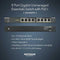 NETGEAR 8-PORT POE+ GIGABIT ETHERNET UNMANAGED ESSENTIALS SWITCH GS308PP - BLACK - Like New