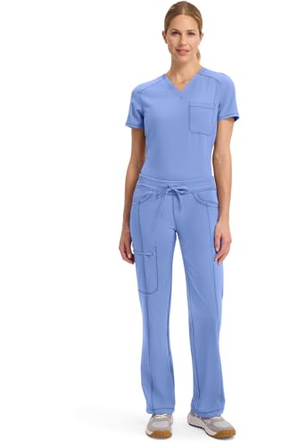 CHEROKEE INFINITY DRAWSTRING WOMEN SCRUB PANTS 360 STRETCH 1123A CIEL XS - Brand New