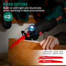 HYCHIKA 18V CORDLESS RECIPROCATING SAW - TOOL ONLY - GREEN - Like New