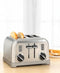 CUISINART 4 SLICE TOASTER, COMPACT STAINLESS - BRUSHED STAINLESS - Like New