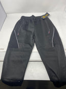G-MAN MEN'S FASHION JOGGERS DRAW STRING SPORTS SWEAT PANTS - SIZE: MEN M - BLACK - Like New