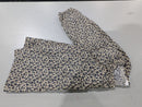 TIME AND TRU WOMEN'S COTTON BUTTON FRONT LENGTH SLEEVES - S - DARK NAVY FLORAL - Brand New