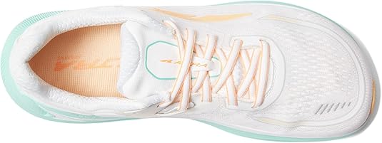 ALTRA WOMEN'S PARADIGM 6 ROAD RUNNING SHOE - SIZE: WOMEN 11 - WHITE/GREEN - Like New