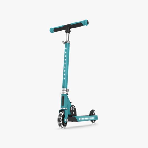 JETSON JUPITER KIDS' KICK SCOOTER WITH LED LIGHTS - TEAL - Brand New