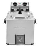 CUISINART CDF-500 ROTISSERIE FRYER STEAMER EXTRA LARGE - STAINLESS STEEL/SILVER - Like New