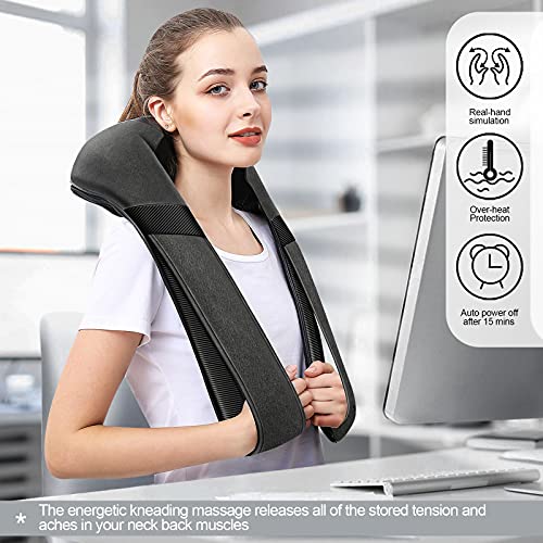 MIRAKEL SHIATSU NECK & BACK MASSAGER - DEEP TISSUE NECK, BACK & SHOULDER PAIN - Like New