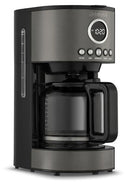 CUISINART DCC-1220BKSFR 12 CUP COFFEEMAKER, STAINLESS STEEL BLACK - BLACK - Like New