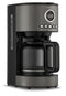 CUISINART DCC-1220BKSFR 12 CUP COFFEEMAKER, STAINLESS STEEL BLACK - BLACK - Like New