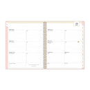 BLUE SKY 2025-2026 DAY DESIGNER ACADEMIC PLANNING CALENDAR - SWISS DOT BLUSH - Like New
