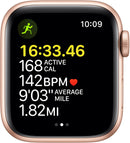 For Parts: APPLE WATCH SE GPS 40MM GOLD - CANNOT BE REPAIRED-MOTHERBOARD DEFECTIVE