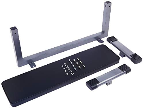 BALANCEFROM STEEL FRAME FOLDABLE FLAT INCLINE WEIGHT EXERCISE BENCH - BLACK - Like New