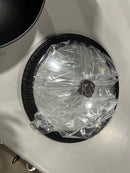 13" CARBON STEEL WOK PAN WITH LID AND SPATULA NONSTICK - BLACK - Like New