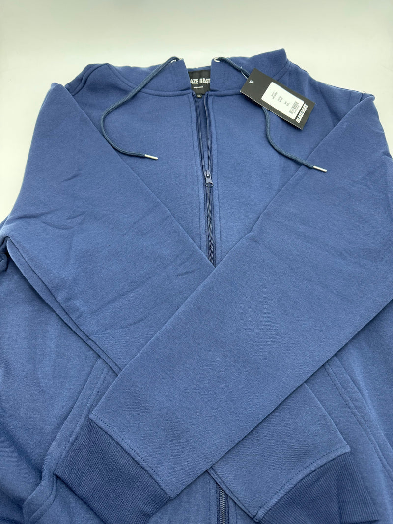 BLAZE BEAT 2 PIECE TRACK OUTFIT - SIZE: MEN 2XL - NAVY - Brand New