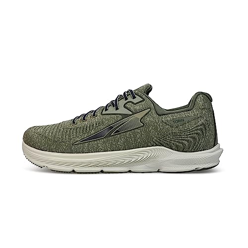 ALTRA TORIN 5 LUXE RUNNING SHOES - US 9.5 MEN'S (UK 7.5), DUSTY OLIVE Like New