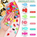 JANINKA 120 PIECES SELF HINGE PLASTIC HAIR CLIPS GIRLS - Scratch & Dent