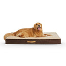 YANXUAN Dog Mat Memory Foam Chic Cat Bed, Double-Sided, Khaki, Jumbo - Like New