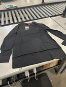 PACIFIC POLO CLUB BLACK MEDIUM LONG SLEEVE T SHIRT - BLACK - Brand New