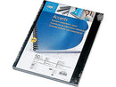 GBC SOLIDS STANDARD PRESENTATION COVERS, SQUARE CORNERS (2514493) - BLACK - Brand New