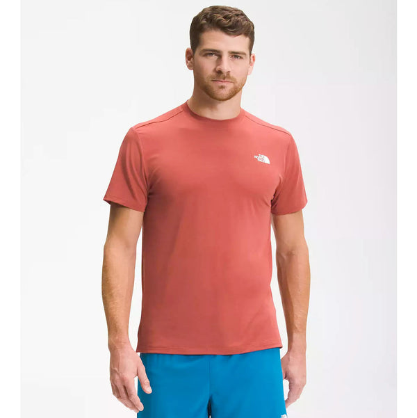 THE NORTH FACE WANDER SHORT SLEEVE TEE - SIZE: MEN L - TANDOORI SPICE RED - Brand New