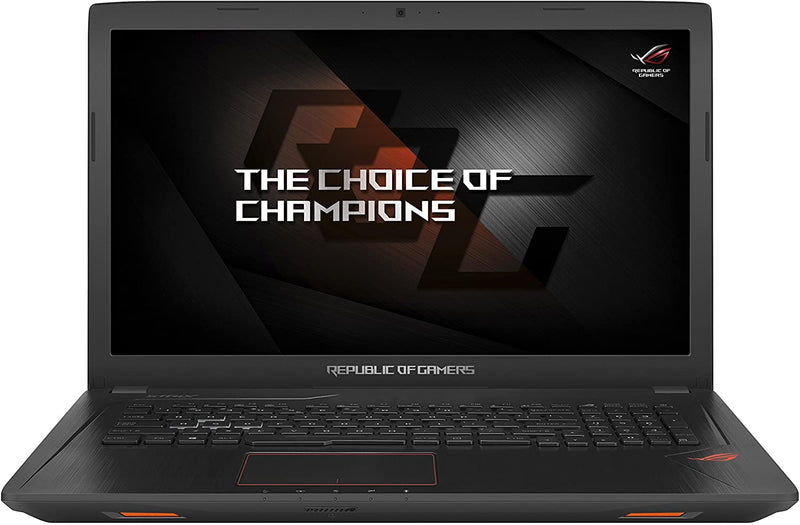 For Parts: ASUS ROG 17.3 FHD I7-7700HQ 16 1TB HDD 128 SSD GTX-1050Ti PHYSICAL DAMAGE