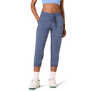 AMAZON ESSENTIALS WOMEN'S ACTIVE PERFORMANCE STRETCH WOVEN JOGGER PANT - BLUE - Brand New