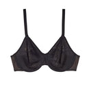 857210 Wacoal women's visual effects minimizer bra, Black, size 36C - Brand New