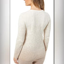 BAREFOOT DREAMS COZYCHIC ULTRA LITE CONFETTI - SIZE: WOMEN XL - CREAM TAN - Brand New