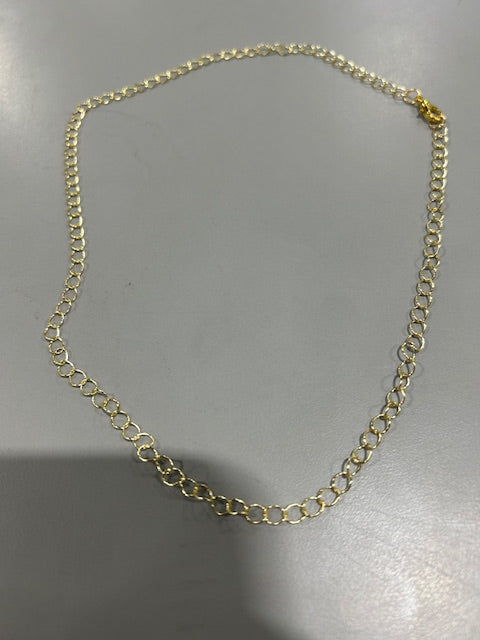 GENERIC SOLID GOLD CHAIN NECKLACE - GOLD - Like New