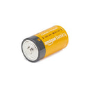AMAZON BASICS 4PK D CELL ALKALINE EVERYDAY BATTERIES LOT-LR20-4PKB - ORANGE/GRAY - Like New