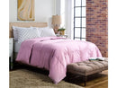 NORTHERN LIGHTS 440TC 100% COTTON 650FP DOWN COMFORTER - KING SIZE - DUSTY ROSE - Brand New