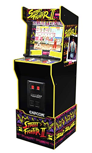 ARCADE1UP CAPCOM LEGACY STREET FIGHTER II WITH RISER STF-A-01062 - BLACK Like New