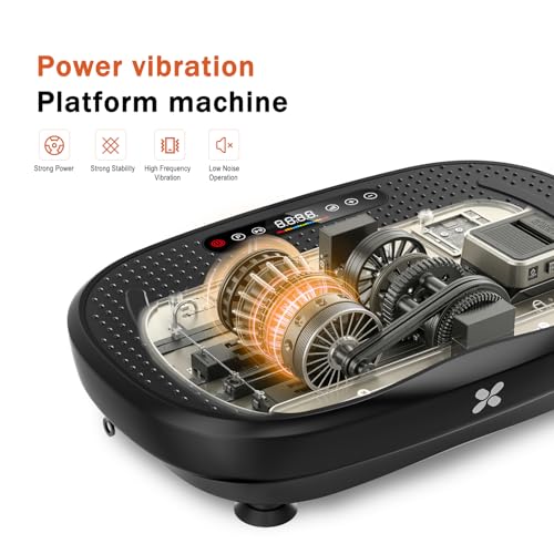 CITXMOTI VIBRATION PLATE EXERCISE MACHINE CITXMOTI-001 - BLACK - Like New