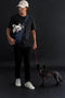 NOAH & PAW DOG SLING CARRIER FOR SMALL DOGS 5-18LB, PREMIUM TWILL - NAVY BLUE - Like New