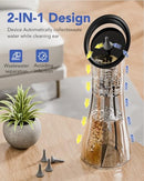 YAKBIO ELECTRIC EAR CLEANER WITH LED DISPLAY, EAR WAX CLEANER - BLACK - Like New