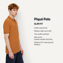 AMAZON ESSENTIALS MEN'S SLIM-FIT COTTON PIQUE POLO SHIRT MAE40007SP18 SIZE L - Brand New